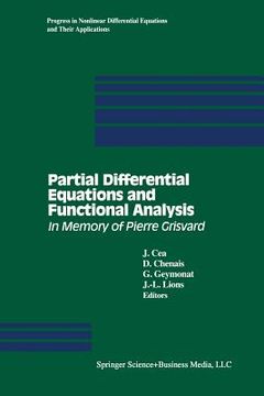 portada Partial Differential Equations and Functional Analysis: In Memory of Pierre Grisvard (en Inglés)