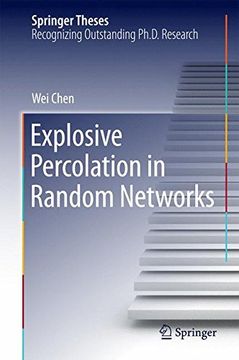 portada Explosive Percolation in Random Networks (Springer Theses)