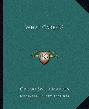 portada what career? (in English)