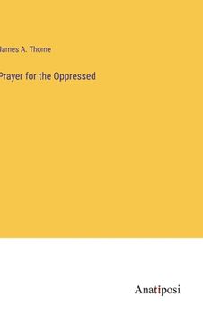 portada Prayer for the Oppressed (in English)