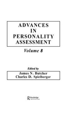 portada Advances in Personality Assessment: Volume 8 (Advances in Personality Assessment Series) (en Inglés)