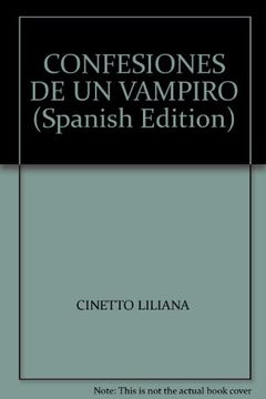 portada Confesiones de un Vampiro (in Spanish)