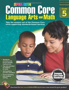 portada Common Core Language Arts and Math, Grade 5 (Spectrum)