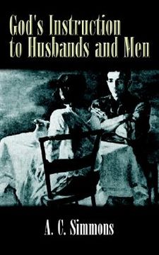 portada god's instruction to husbands and men (en Inglés)