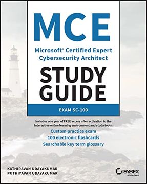 portada Mce Microsoft Certified Expert Cybersecurity Architect Study Guide: Exam Sc-100 