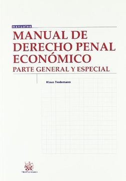 portada Manual de Derecho Penal Económico Parte General y Especial