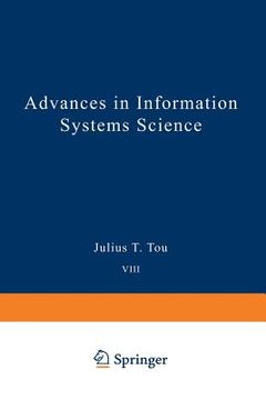 portada Advances in Information Systems Science: Volume 8 (en Inglés)