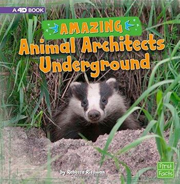 portada Amazing Animal Architects Underground: A 4d Book (en Inglés)
