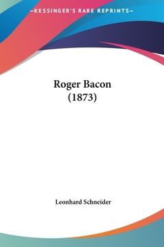 portada Roger Bacon (1873) (en Alemán)