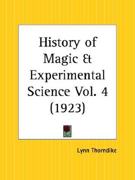 portada history of magic and experimental science part 13 (en Inglés)