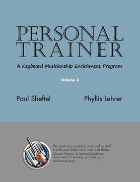 portada personal trainer: a keyboard musicianship enrichment program, volume 3 (in English)