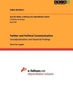 portada twitter and political communication (en Inglés)