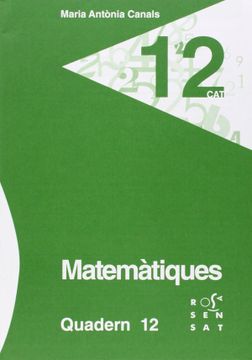 portada Matematiques. Quadern 12 (en Catalá)