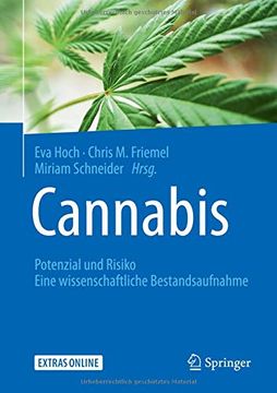 portada Cannabis - Potenzial und Risiko: Eine Wissenschaftliche Bestandsaufnahme - Includes Digital Download (in German)