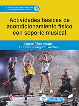 portada Actividades Básicas de Acondicionamiento Físico con Soporte Musical (in Spanish)