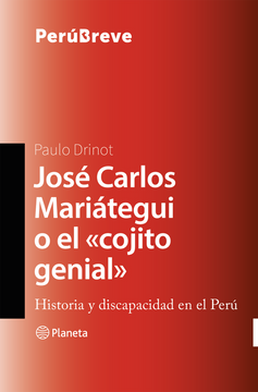 portada José Carlos Mariategui o "el cojito genial"