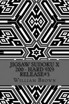 portada Jigsaw Sudoku X 200 - Hard 9x9 release#3 (in English)