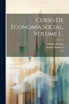 portada Curso de Economía Social, Volume 1.