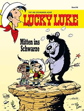 portada Lucky Luke 96: Mitten ins Schwarze (en Alemán)