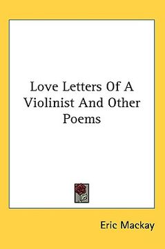 portada love letters of a violinist and other poems