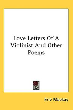 portada love letters of a violinist and other poems (en Inglés)