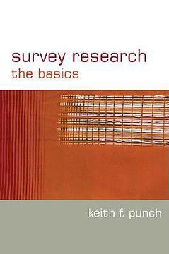 portada survey research: the basics (en Inglés)
