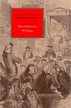 portada Miscellaneous Writings (Select Works of Edmund Burke) (en Inglés)