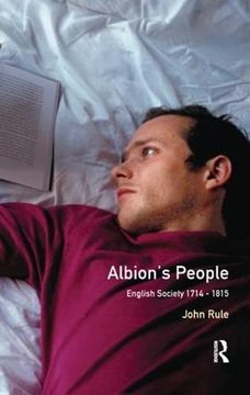 portada Albion's People: English Society 1714-1815 (en Inglés)