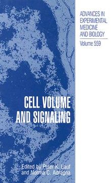 portada cell volume and signaling (en Inglés)
