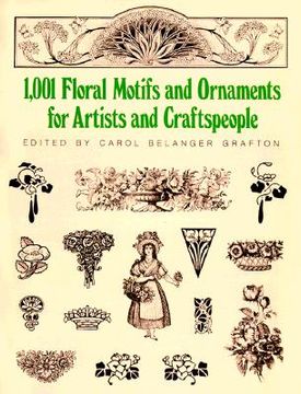 portada 1001 floral motifs and ornaments for artists and craftspeople