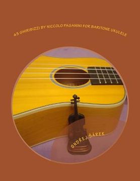 portada 43 Ghiribizzi by Niccolo Paganini for Baritone ukulele