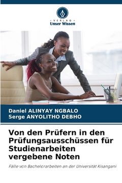 portada Von den Prüfern in den Prüfungsausschüssen für Studienarbeiten vergebene Noten (in German)