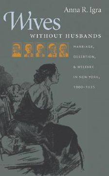 portada wives without husbands: marriage, desertion, and welfare in new york, 1900-1935 (en Inglés)