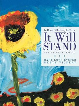 portada it will stand: student`s book (en Inglés)