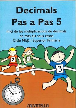 portada Decimals pas a pas 5 (en Catalá)