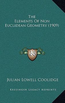 portada the elements of non euclidean geometry (1909) (en Inglés)