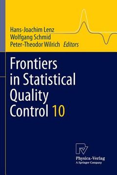 portada frontiers in statistical quality control 10 (en Inglés)