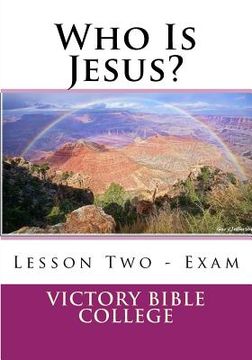 portada Who Is Jesus? Exam (en Inglés)