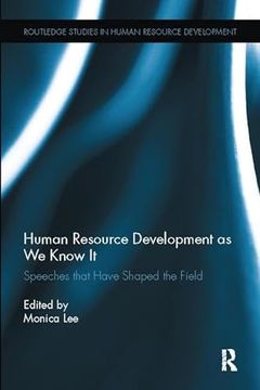 portada Human Resource Development as We Know It: Speeches That Have Shaped the Field (in English)