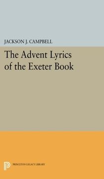 portada The Advent Lyrics of the Exeter Book (Princeton Legacy Library) (en Inglés)