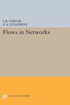 portada Flows in Networks (Princeton Legacy Library) (en Inglés)