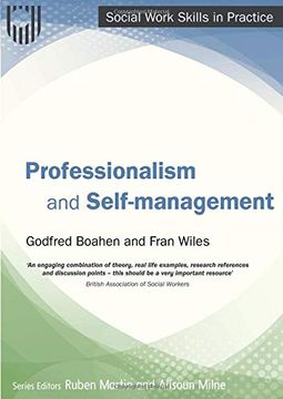 portada Professionalism and Self-Management (Social Work Skills in Practice) (in English)