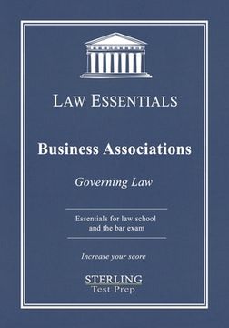 portada Business Associations, Law Essentials: Governing Law for Law School and Bar Exam Prep (en Inglés)