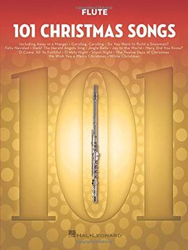 portada 101 Christmas Songs: For Flute (en Inglés)