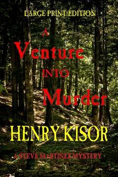 portada A Venture into Murder: Large Print (in English)