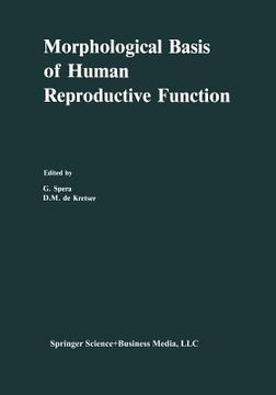 portada Morphological Basis of Human Reproductive Function (in English)