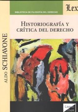 portada Historiografia y Critica del Derecho