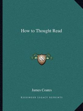portada how to thought read (in English)