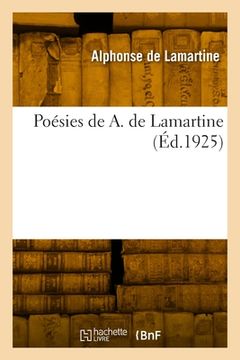 portada Poésies de A. de Lamartine