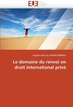 portada Le Domaine Du Renvoi En Droit International Prive